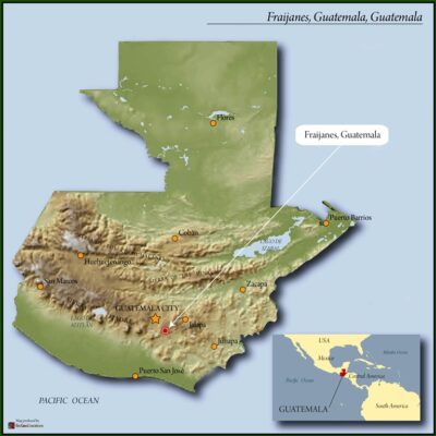 Guatemala Fraijanes Palo Alto Azul 