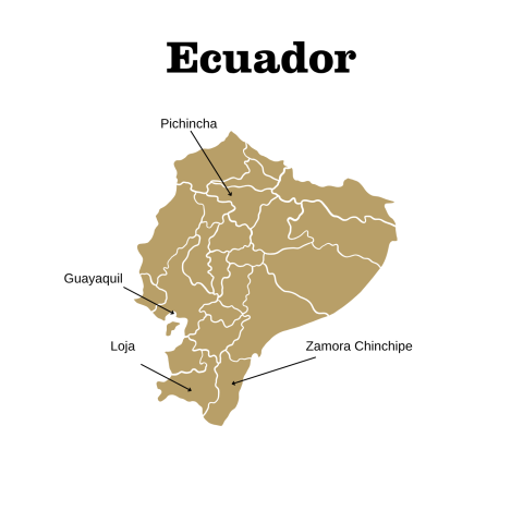 Ecuador map
