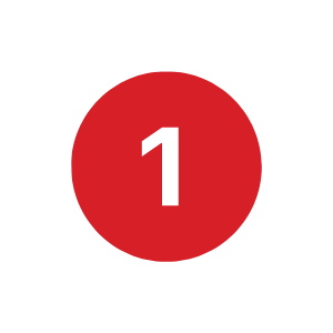 number one in red number one in red
